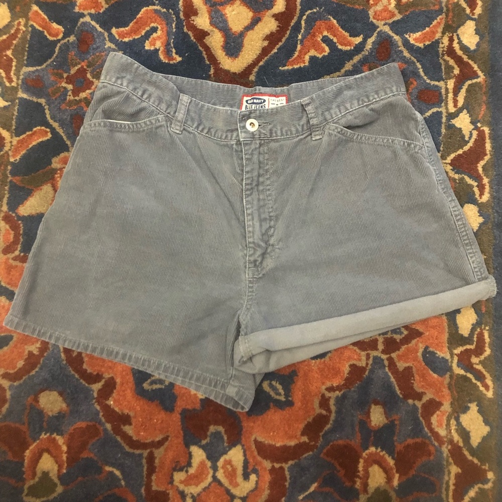 Corduroy shorts